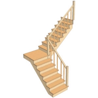 Лестницы с площадкой